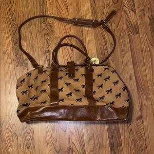 ModCloth horse overnight bag